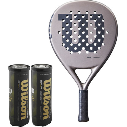 Wilson Racket + Balls Pack 3