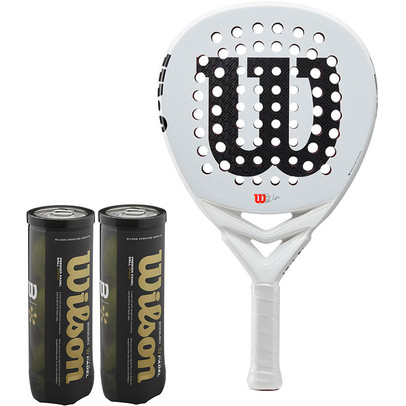 Wilson Racket + Bollar Set 6