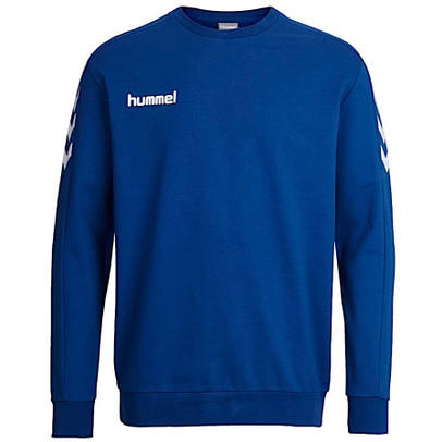 Hummel Core Cotton Blu Vero L Felpa Sportiva Uomo