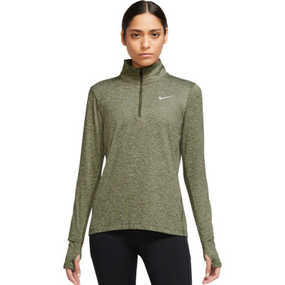 nike half zip core long sleeve running top