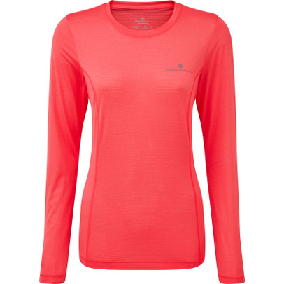 ron hill long sleeve running top womens