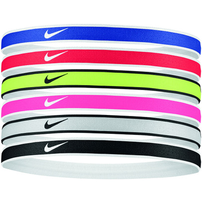 Nike Swoosh Sport Haarbänder 6 Stück