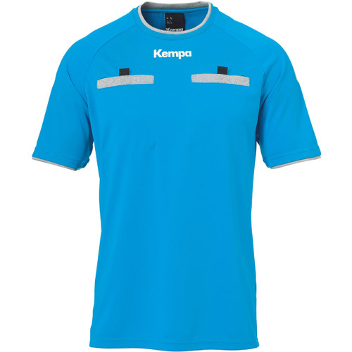 Maillot D'arbitre Kempa – Col Rond, Poches Poitrine Velcro, 100% Polyester – Hommes