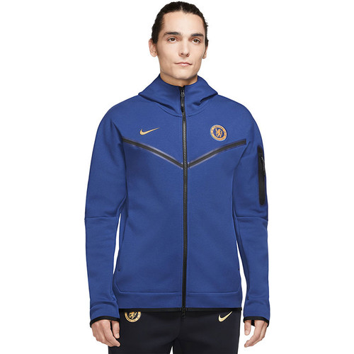 Nike Chelsea Tech Fleece Full-Zip Hoody | Bij VoetbalDirect.nl