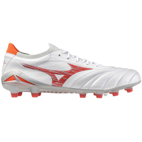 Mizuno Morelia ネオ4JAPAN MIXホワイト/レッド Mizuno Morelia Neo 4 Beta Japan FG - PassaSports.com