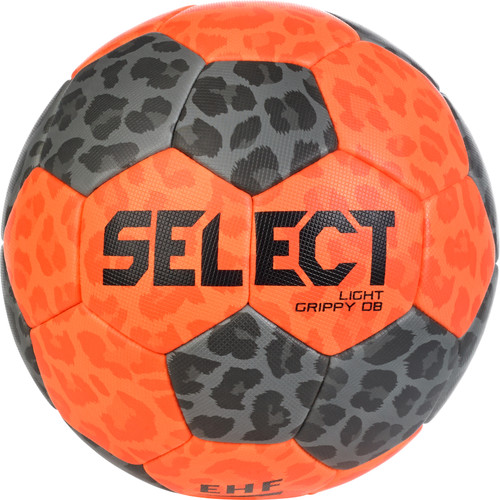 Pallone Da Pallamano Select Light Grippy DB V24 - Verde/Grigio, Omologato EHF, Per Bambini E Giovani, Morbido Con Presa Rinforzata