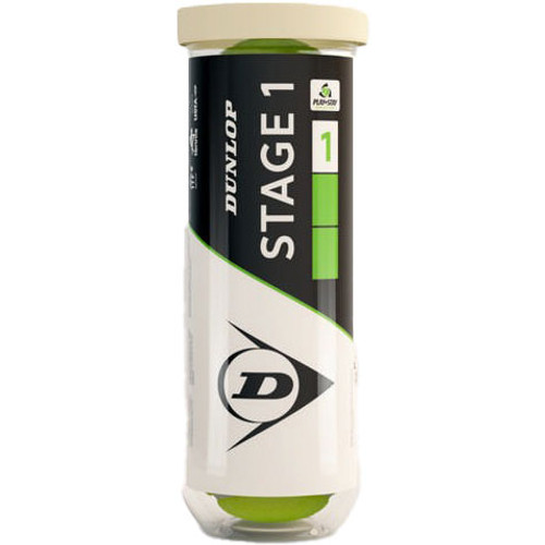 Dunlop Stage 1 Green/Yellow 3 Pcs. - PassaSports.com