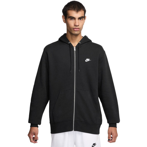 nike full zip club fleece hoodie