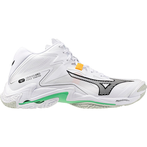 Z8 LIGHTNING WAVE ホワイト Z8 Lightning Wave Mizuno MID Mizuno | Shoes Volleyball Women's | White - シューズ