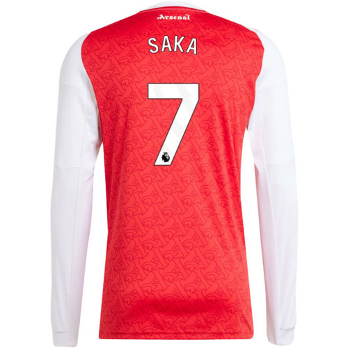 adidas Arsenal Home Kit Longsleeve Saka 7 - PassaSports.com