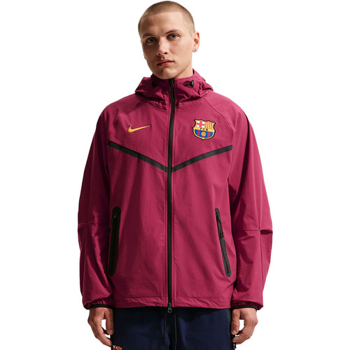 Nike FC Barcelona Tech Woven Full-Zip Jacket - PassaSports.com