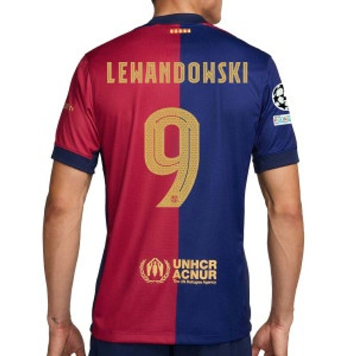 Nike FC Barcelona Home Shirt Lewandowski 9 - PassaSports.com