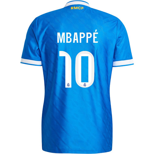 adidas Real Madrid Authentic 3rd Kit Mbappé 10 - PassaSports.com