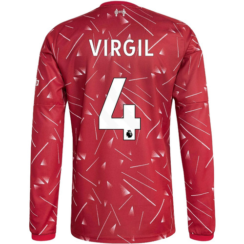 adidas Liverpool Thuis Shirt Longsleeve Virgil 4 - PassaSports.com