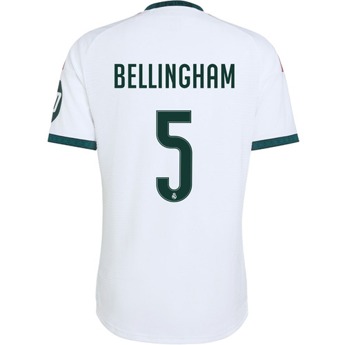 adidas Real Madrid Auth. Home Shirt Bellingham 5 - PassaSports.com