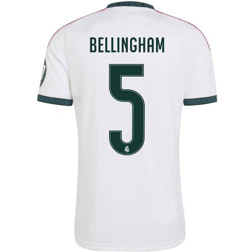 adidas Real Madrid Home Shirt Bellingham 5 - PassaSports.com