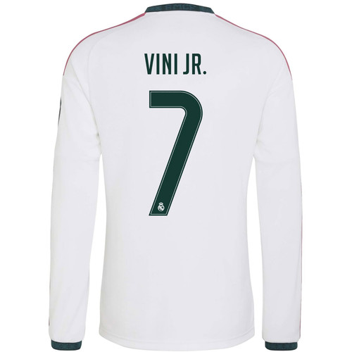 adidas Real Madrid Home Shirt Long Vini Jr. 7 - PassaSports.com