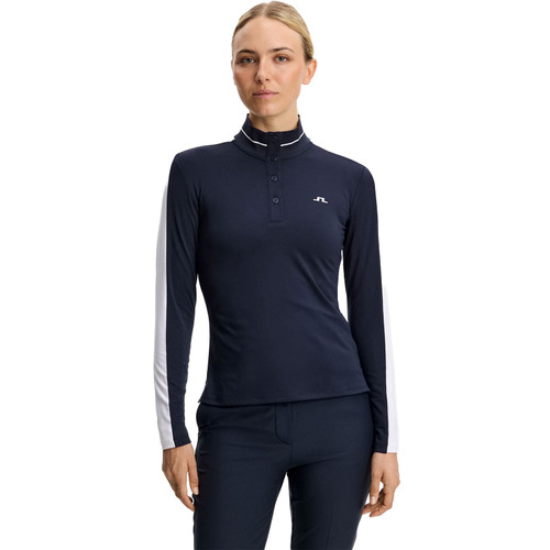 J.Lindeberg Hertta Long Sleeve Polo Dames - PassaSports.com