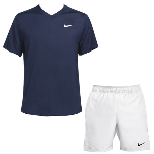 Nike Court Slam・Victory メンズS 上下セット Nike Court Dry Victory 7 Inch Set Heren » TennisDirect.nl