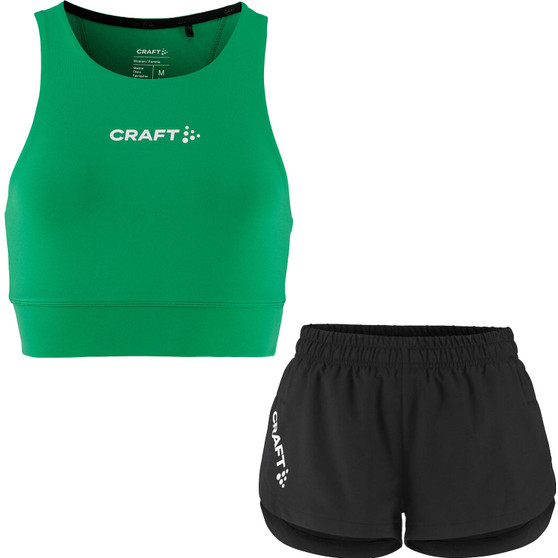 Crop top Shorts Set