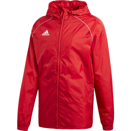Adidas rain jacket red shop