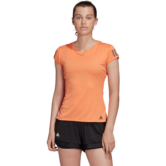 Adidas W Club 3 Stripes Tee