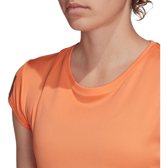 Adidas W Club 3 Stripes Tee