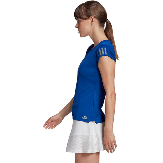 Adidas W Club 3 Stripes Tee