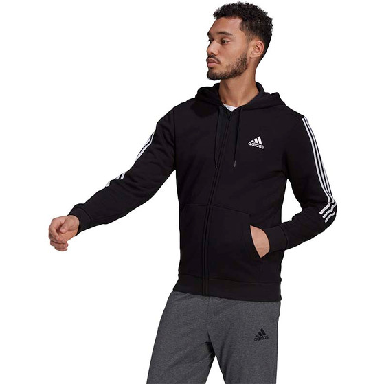 adidas 3 Stripes Essentials Full Zip Jacket
