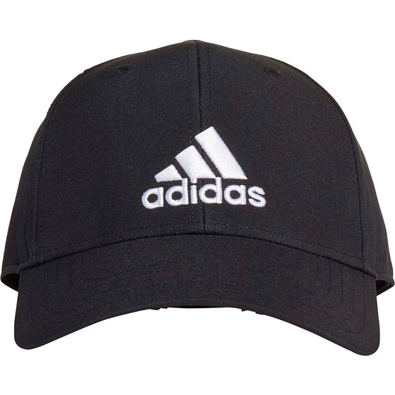 adidas Lightweight Embroidered Sports Cap Schwarz