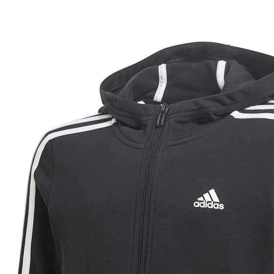 adidas 3 Stripes Full Zip Hoody Meisjes