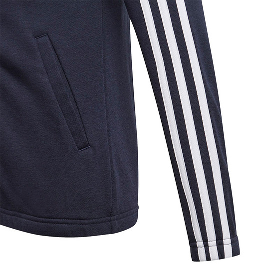 adidas 3 Stripes Full Zip Hoody Meisjes