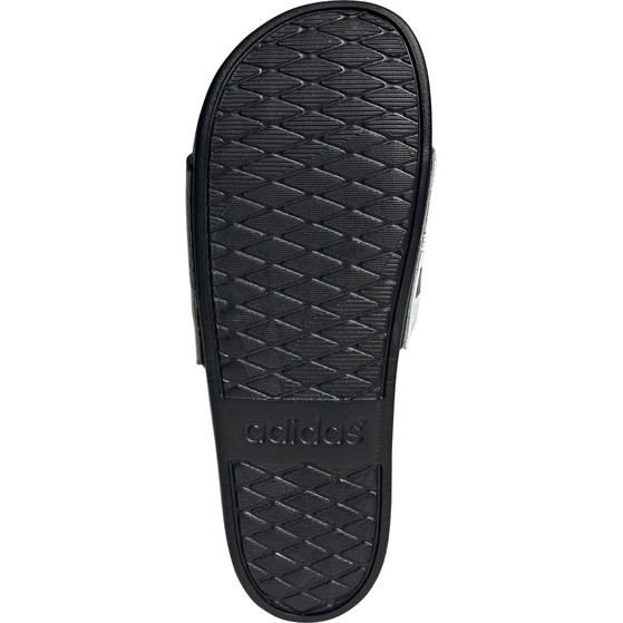Adidas slipper black clearance