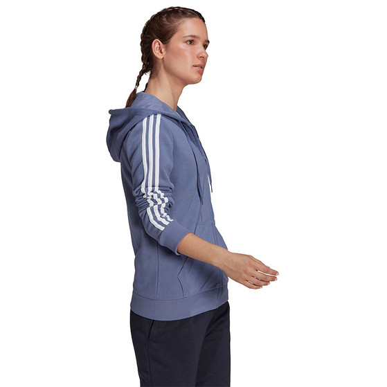 adidas 3 Stripes Full Zip Tracktop Hoody