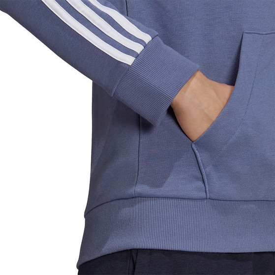 adidas 3 Stripes Full Zip Tracktop Hoody