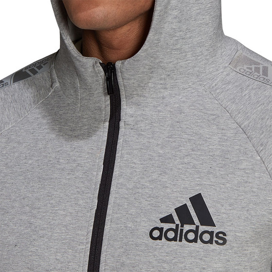 Adidas d2m motion zip through hoody hotsell