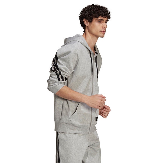 adidas 3 Stripes Tracktop Full Zip Hoody