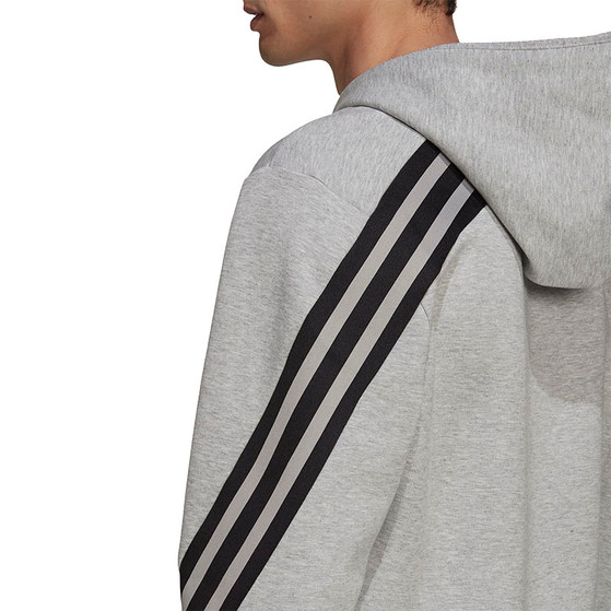 adidas 3 Stripes Tracktop Full Zip Hoody