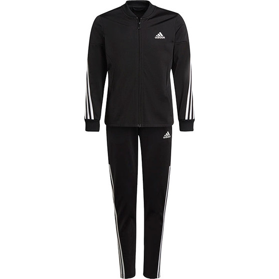 adidas 3 Stripe Tricots Poly Tracksuit Meisjes