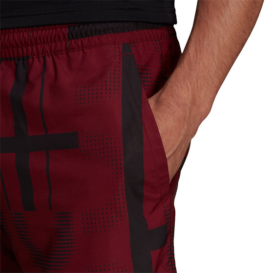 adidas Club Graphic 7 Inch Short