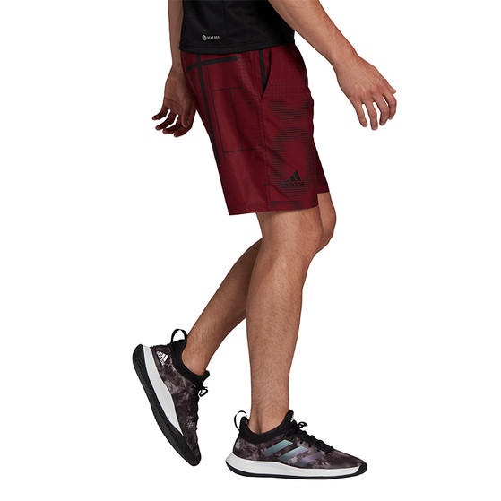 adidas Club Graphic 7 Inch Short
