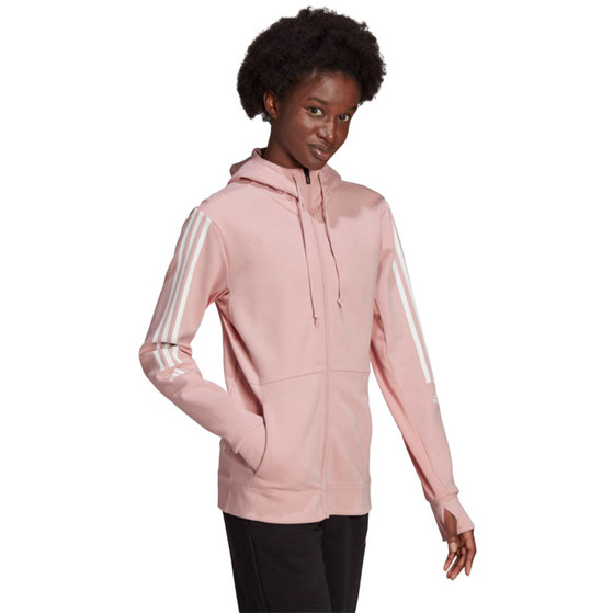 adidas Striped Full Zip Hoody