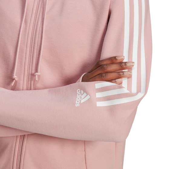adidas Striped Full Zip Hoody