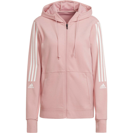 adidas Striped Full Zip Hoody