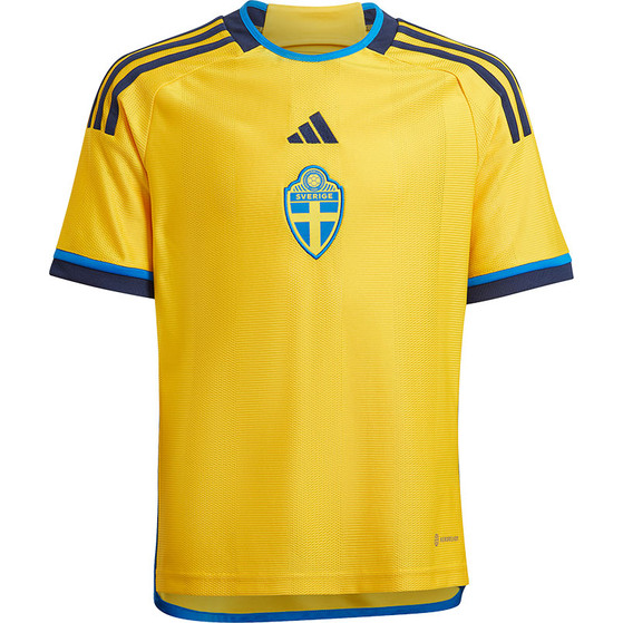 adidas Zweden Thuis Shirt Kids 2022/2023
