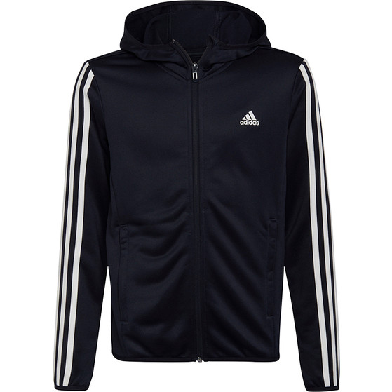 adidas 3 Stripes Full Zip Hoody Jongens