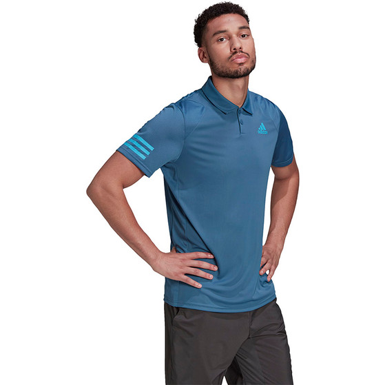Adidas Club 3 Stripes Polo