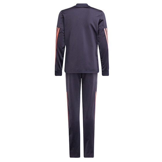 adidas 3 Stripe Tricots Poly Tracksuit Meisjes