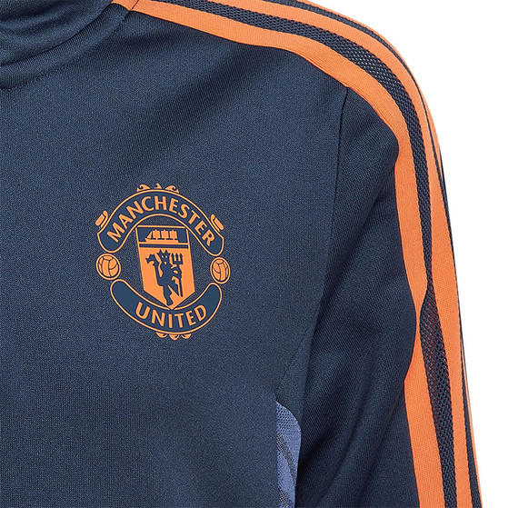 adidas Manchester United TK Hoody Tracksuit Barn
