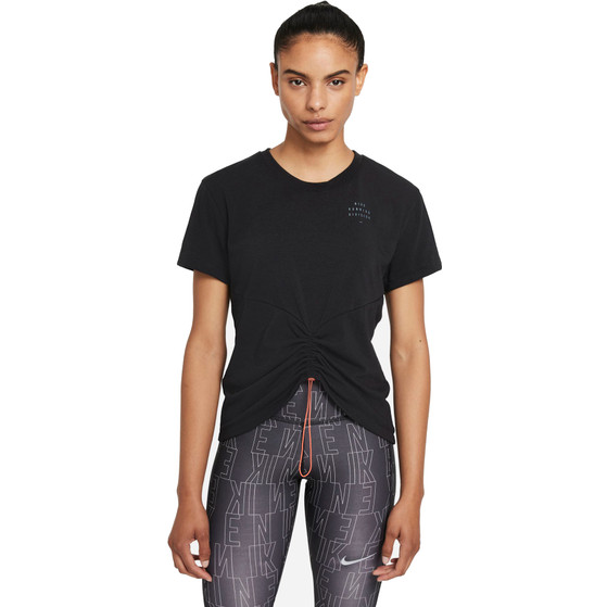 Nike Ruched Short Sleeve Damen